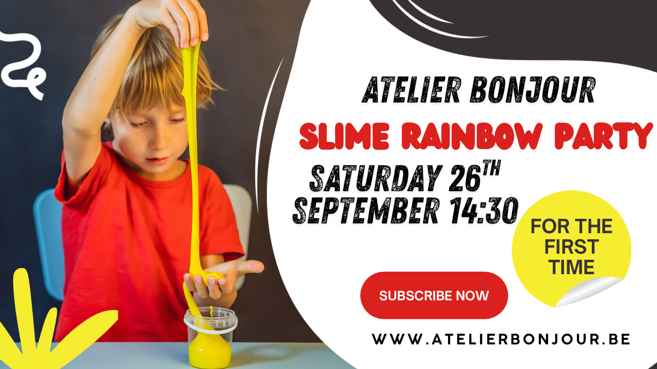 Slime Rainbow Party – Kids Workshop – 26.09.26